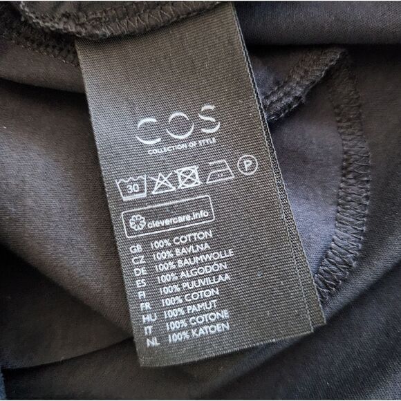 COS Oversized minimalist dress side pockets lagenlook leisure dress - Picture 3 of 11